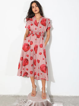 RAREISM - Sen Maroon Dress