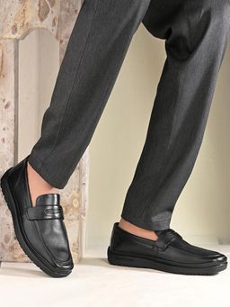 Valentino - Men Black Casual Loafers