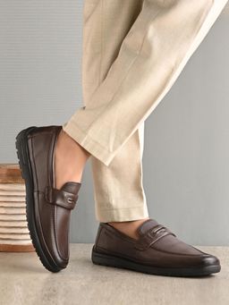 Valentino - Men Brown Casual Loafers