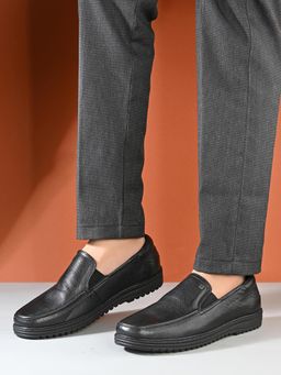 Valentino - Men Black Casual Loafers