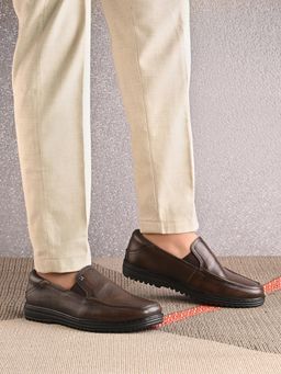 Valentino - Men Brown Casual Loafers