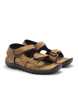WOODLAND - Men Camel Beige Casual Sandals