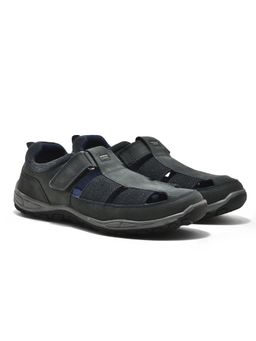 WOODLAND - Men Navy Blue Casual Sandals