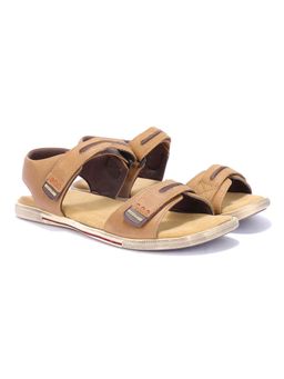 WOODLAND - Men Camel Beige Casual Sandals