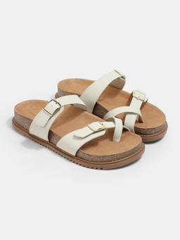 Lemon & Pepper - Women White Sandals