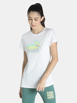 Puma - Triple Threat Women White T-shirts