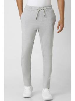 Van Heusen - Grey Slim Fit Casual Track Pants
