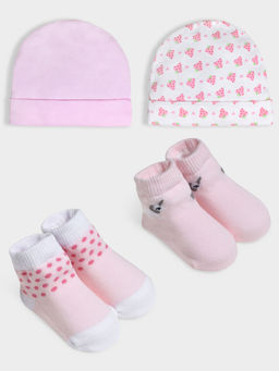 Mi Arcus - Multi-Color Printed Cap & Socks