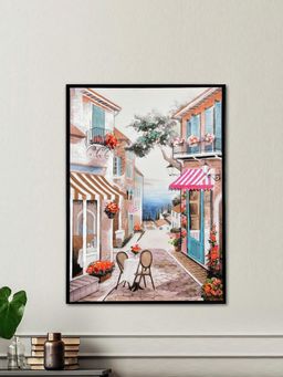 At Home by Nilkamal - 3D Tuscany Art Canvas Wall Painting (Multicolor)