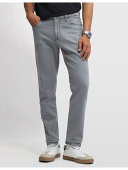 Arrow Newyork - Men Soho Slim Tapered Fit Grey Stone Washed Jeans