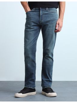 Flying Machine - Men Blue Freddie Slim Fit Whiskered Jeans