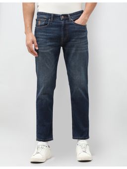 U.S. Polo Assn. Denim Co. - Men Cole Comfort Cropped Fit Blue Jeans