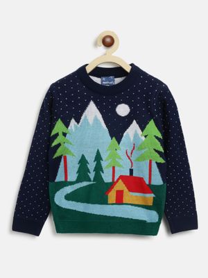 Nautinati Girls Sweater