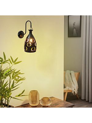 Buy MFD HOME FURNISHING Laser cut Designs Vintage Wall Lamp 2073 Online