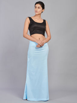 I AM BY DOLLYJAIN - Cotton Lycra D'coat Blue