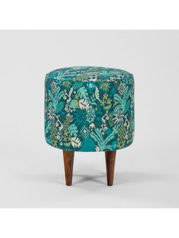 Chumbak - The French Pouffe - Tropical Ikkat