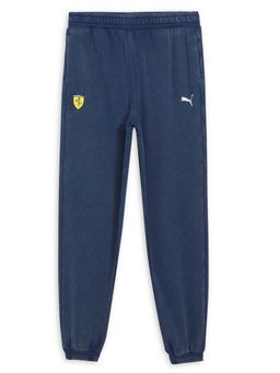 Puma - Ferrari Sportswear Kids Navy Blue Regular Fit Joggers