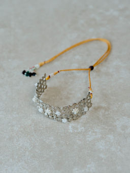 Aarjavee - Noor Silver Choker