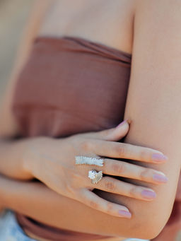 Aarjavee - Mia-Silver Ring