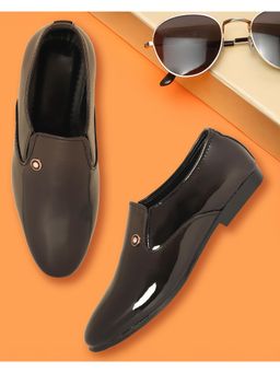 FREEPLAY - Boys Black Festive Loafers