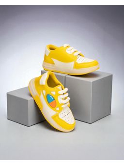 FREEPLAY - Kids Yellow Casual Led Sneakers