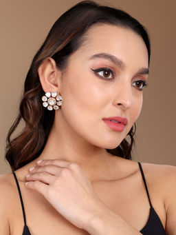 TIZORA - Polki Earrings Tops