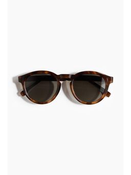 H&M - Men Brown Round Polarised Sunglasses