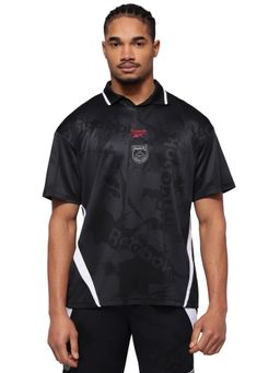 Reebok - Black Printed Men T-Shirt