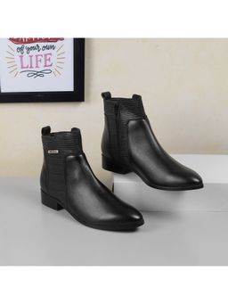 Metro - Women Black Chelsea Boots
