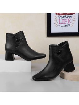 Metro - Women Black Casual Boots