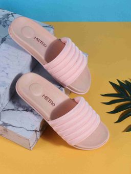 Metro - Women Pink Sliders