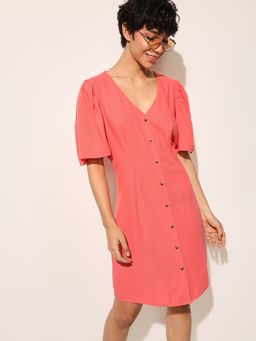 ONLY - Womens Red Dress