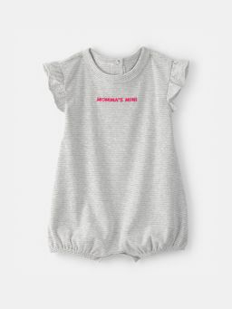 Carter's - Baby Girl Grey Mommas Mini Romper