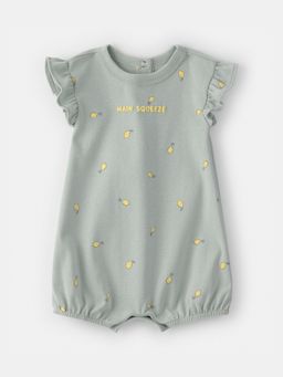 Carter's - Baby Girl Green Main Squeeze Lemon Romper