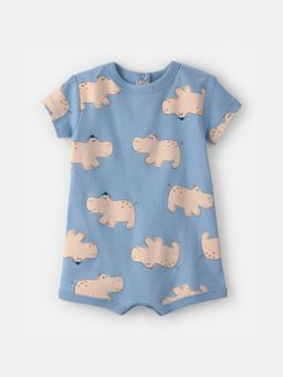Carter's - Baby Boy Blue Hippo Romper