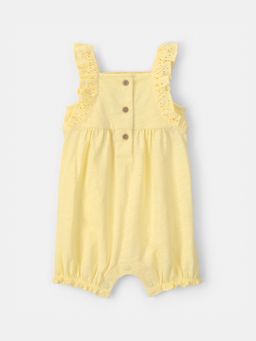 Carter's - Baby Girl Yellow Sleeveless Romper