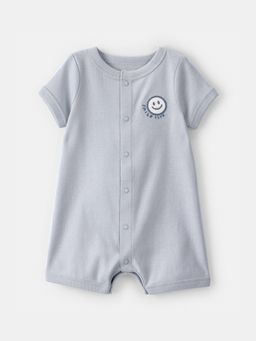 Carter's - Baby Boy Blue Smile Club Romper