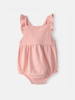 Carter's - Baby Girl Pink Solid Sleeveless Onesie