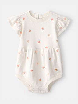 Carter's - Baby Girl White Onesie