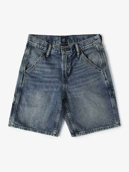 GAP - Washed Regular Fit Denim Shorts