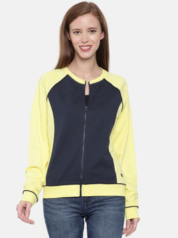 3PIN - Stylish Navy & Yellow Sweatshirt