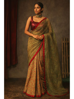 Forreal - Olive Nahr Saree
