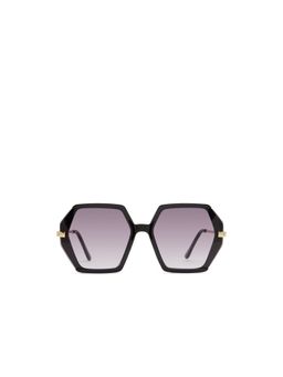 Aldo - Women Grey Lens Hexagonal Sunglasses - YBOA970
