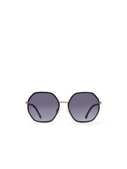 Aldo - Women Grey Lens Hexagonal Sunglasses - TEREN970