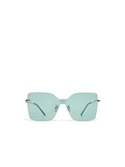 Aldo - Women Green Lens Square Sunglasses - ROMASHIN330