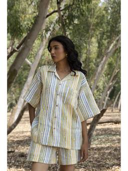 Pichori - Women Multicolour Hand Block Printed Cotton Co-ord Set