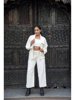 Pichori - Women Ivory Co-ord set