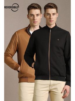 Louis Philippe - Men Casual Reversible Solid Jacket