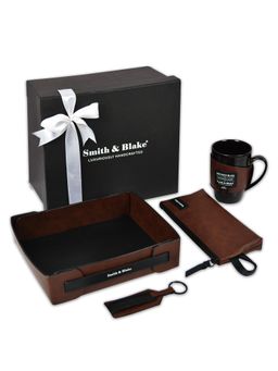 Smith & Blake - Workspace Wonders Brown Gift Set