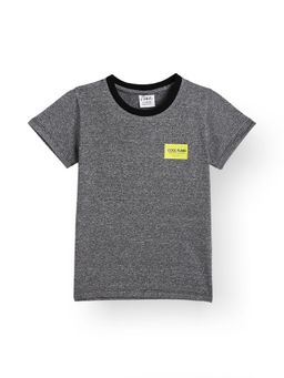 ANTHRILO - Cool Plans Grey Melange Sporty T-Shirt